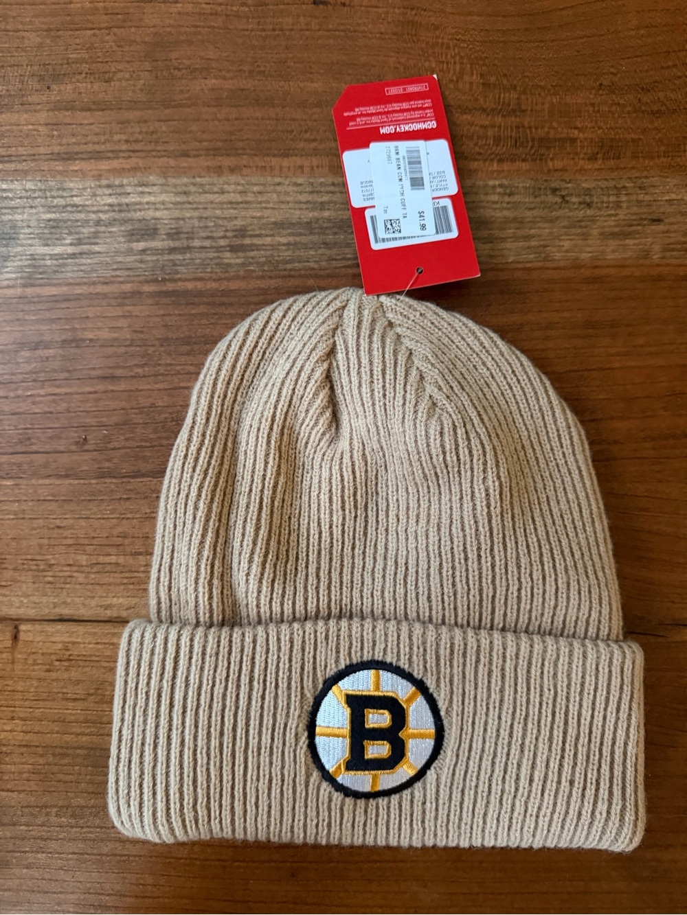 Bruins Beanie - Tan